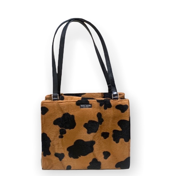 Rare Kate Spade furry cheetah print bag - Picture 1 of 12